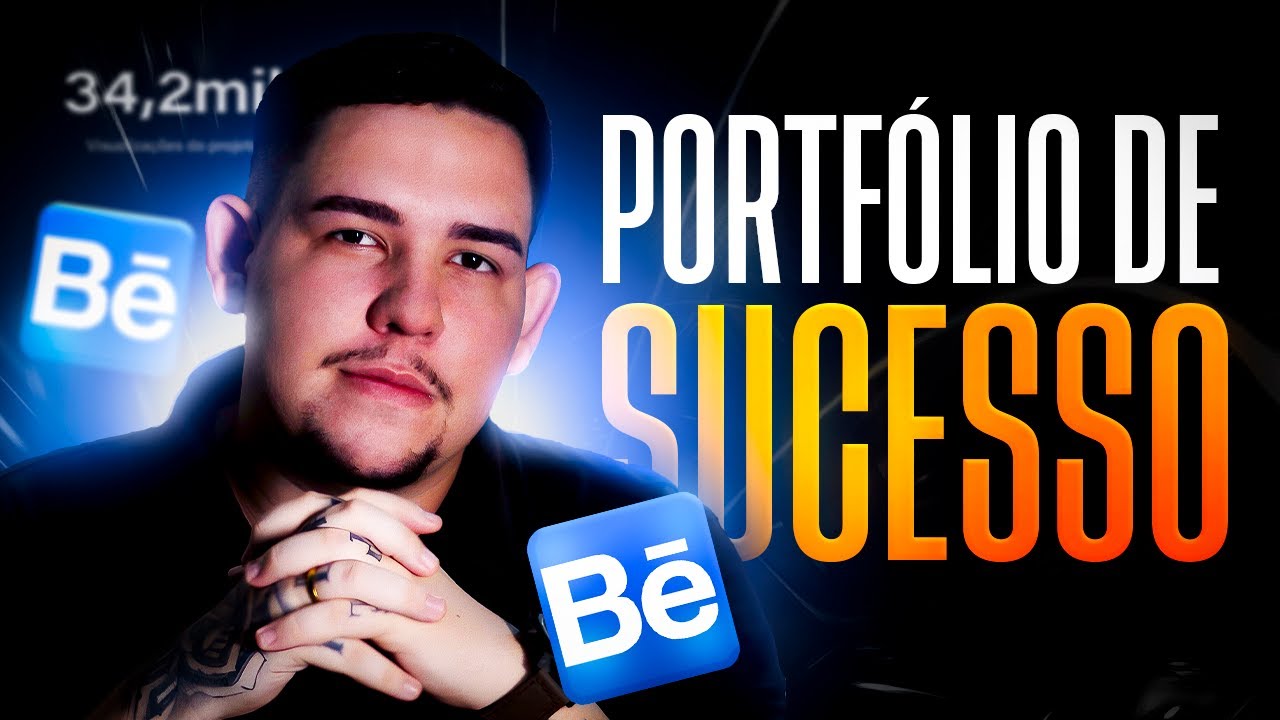 Como criar um Portfólio Profissional no Behance para divulgar seu Trabalho como Designer!