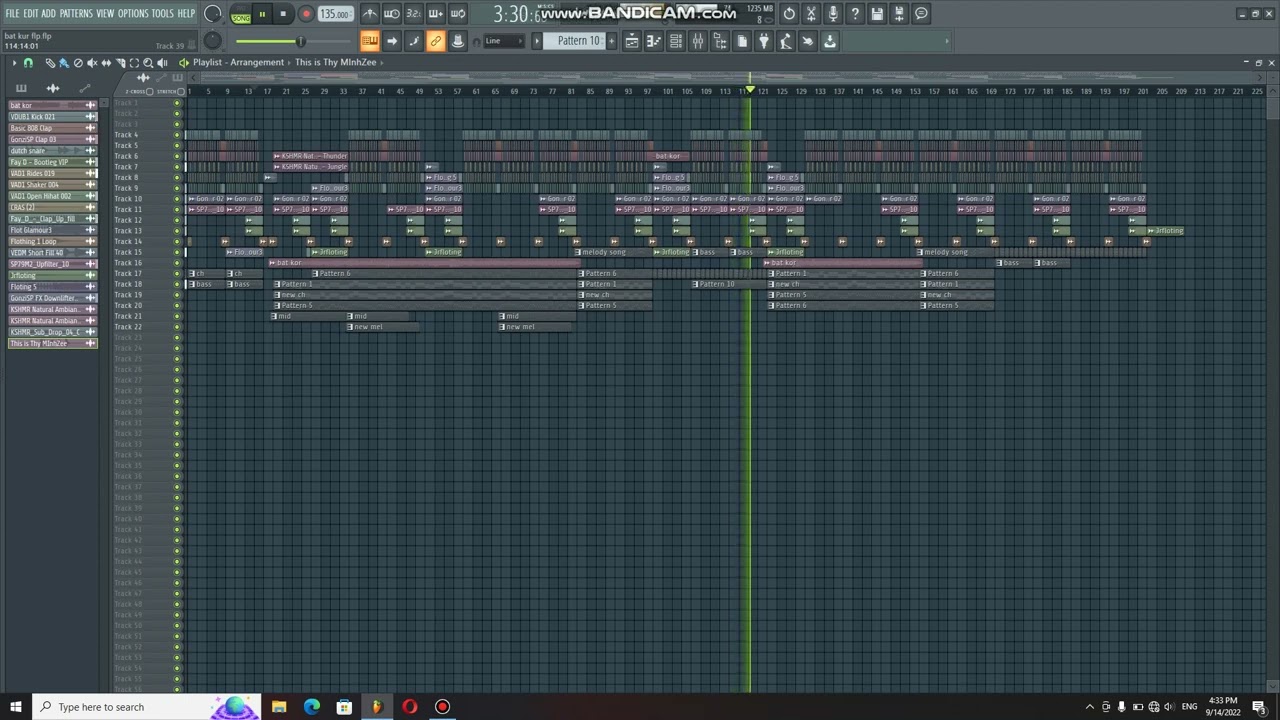 free flp បាត់គោ ( Simple funk style)