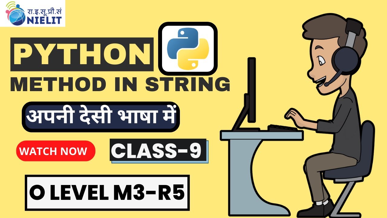 Python O level Full course in Hindi | Python for beginners in Hindi | m3r5 python Class-9 String