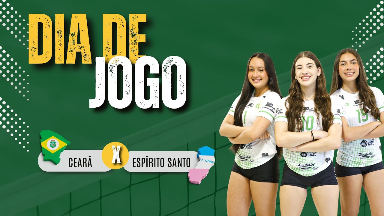 Dia de Jogo entre seleções do Ceará e Espírito Santo no CBS Sub 16 2026. direto de Saquarema