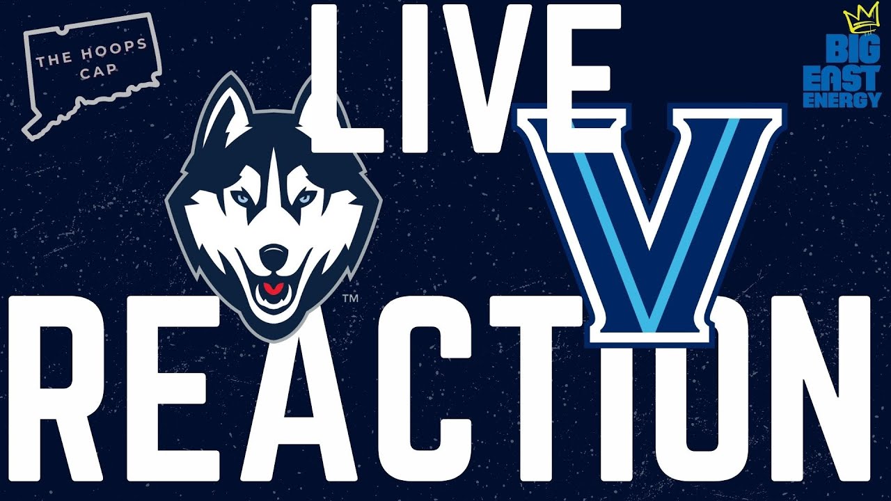 UConn vs Nova Live Reaction Show
