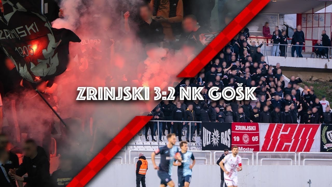 Ultras-Zrinjski Mostar (H&Scaron;K Zrinjski 3:2 GO&Scaron;K Gabela) 11.03.2026.