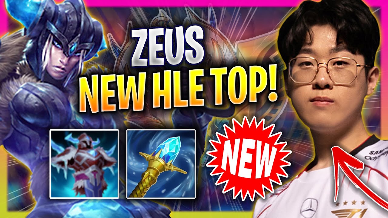 HLE ZEUS NEW TOPLINER FOR HANWHA LIFE! - HLE Zeus Plays Sejuani TOP vs Yone! | Season 2024
