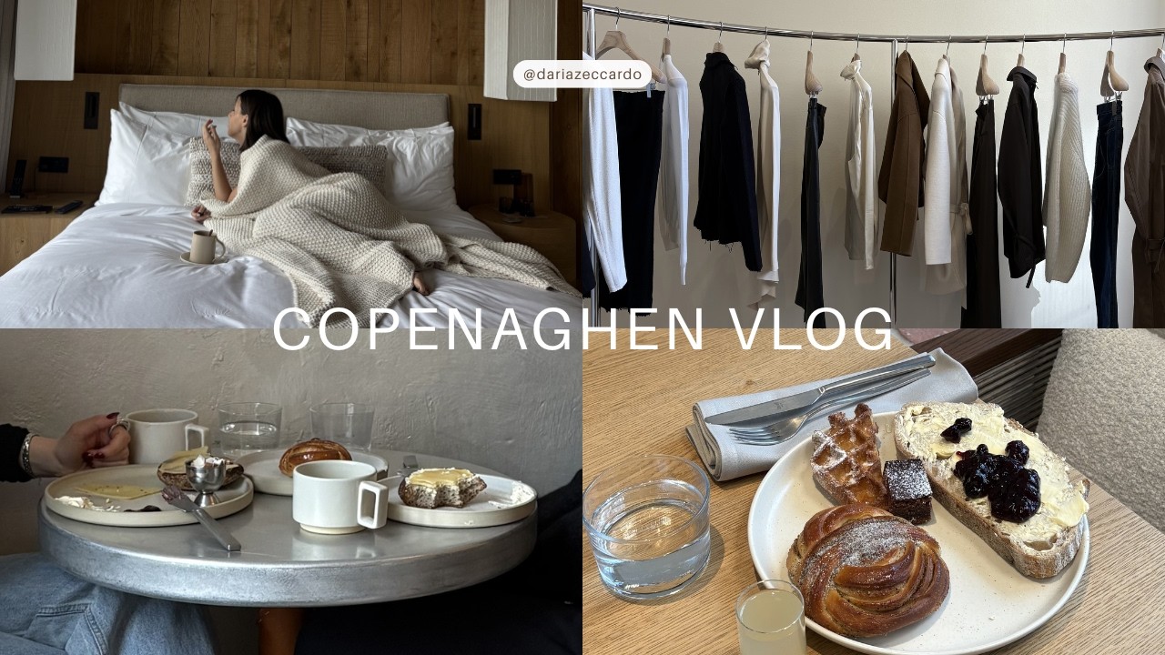 Copenaghen Vlog | Colazioni, Shopping, Passeggiate e un soggiorno a cinque stelle