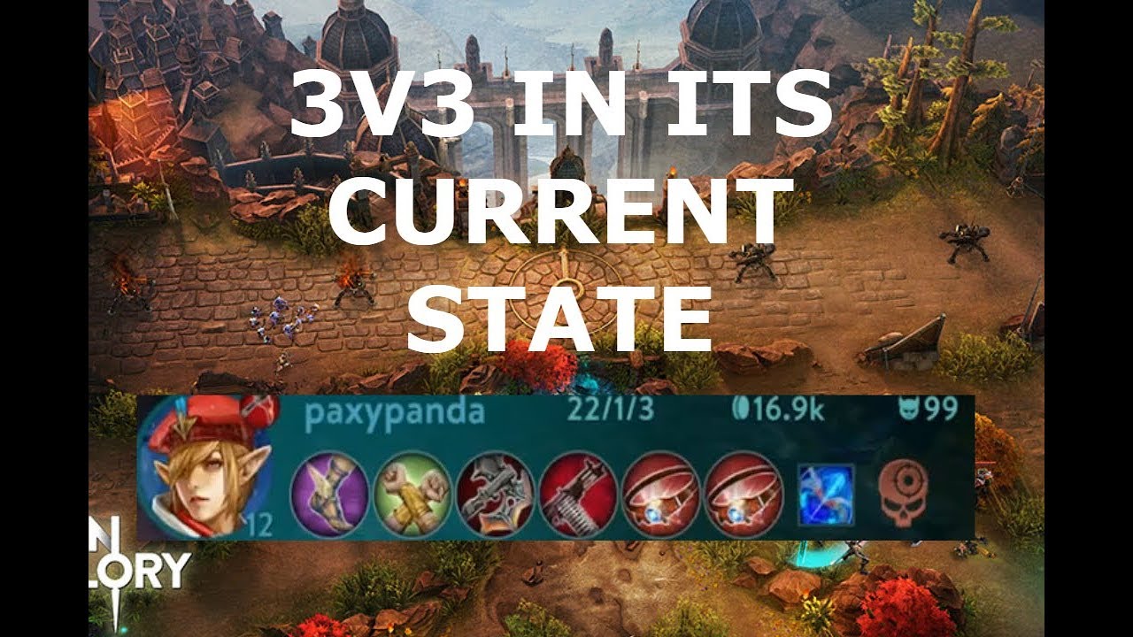 3V3 В ТЕКУЩЕМ СОСТОЯНИИ *22 УБИЙСТВА*! Vainglory