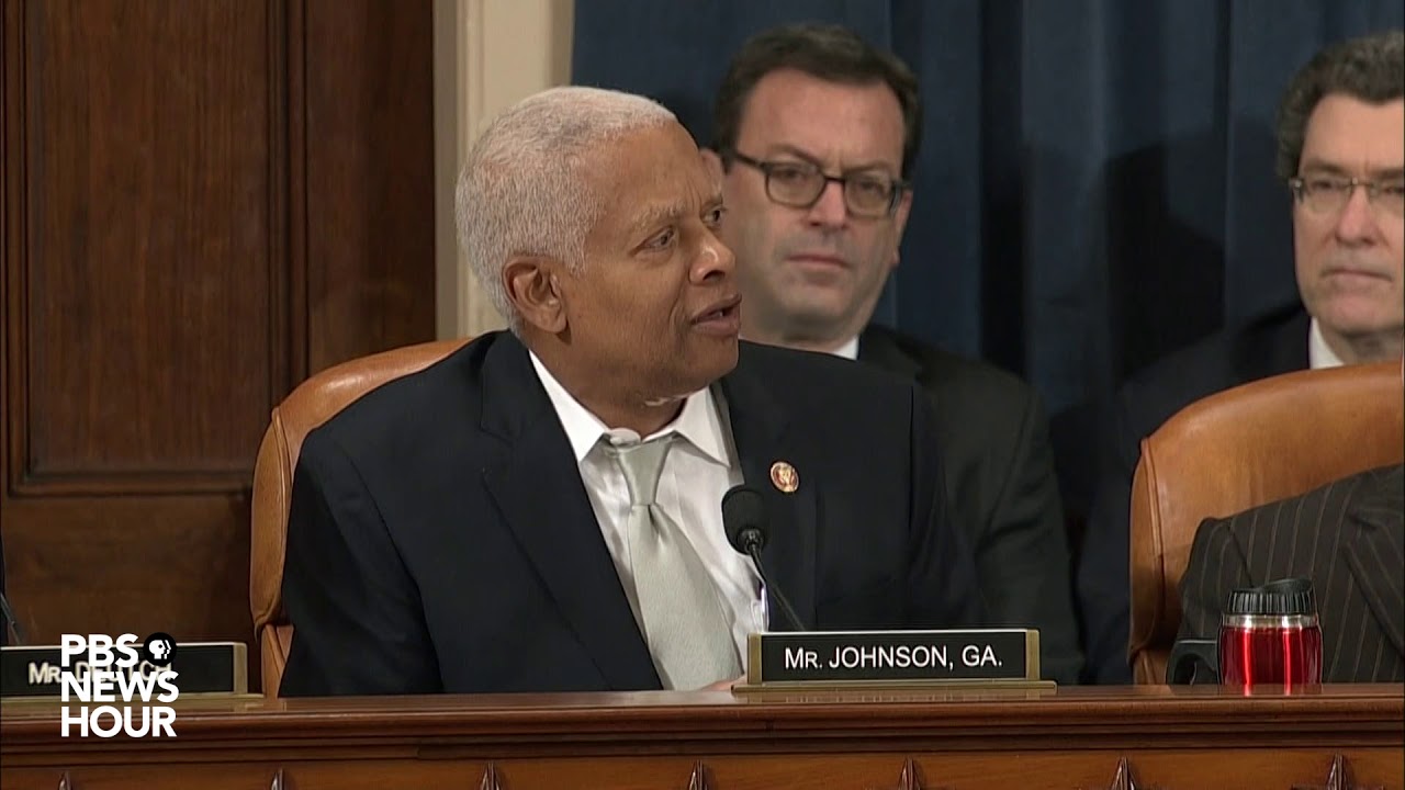 WATCH: Rep. Johnson said Rep. Gaetz raising Hunter Biden's history of drug abuse wasn’t 'proper'