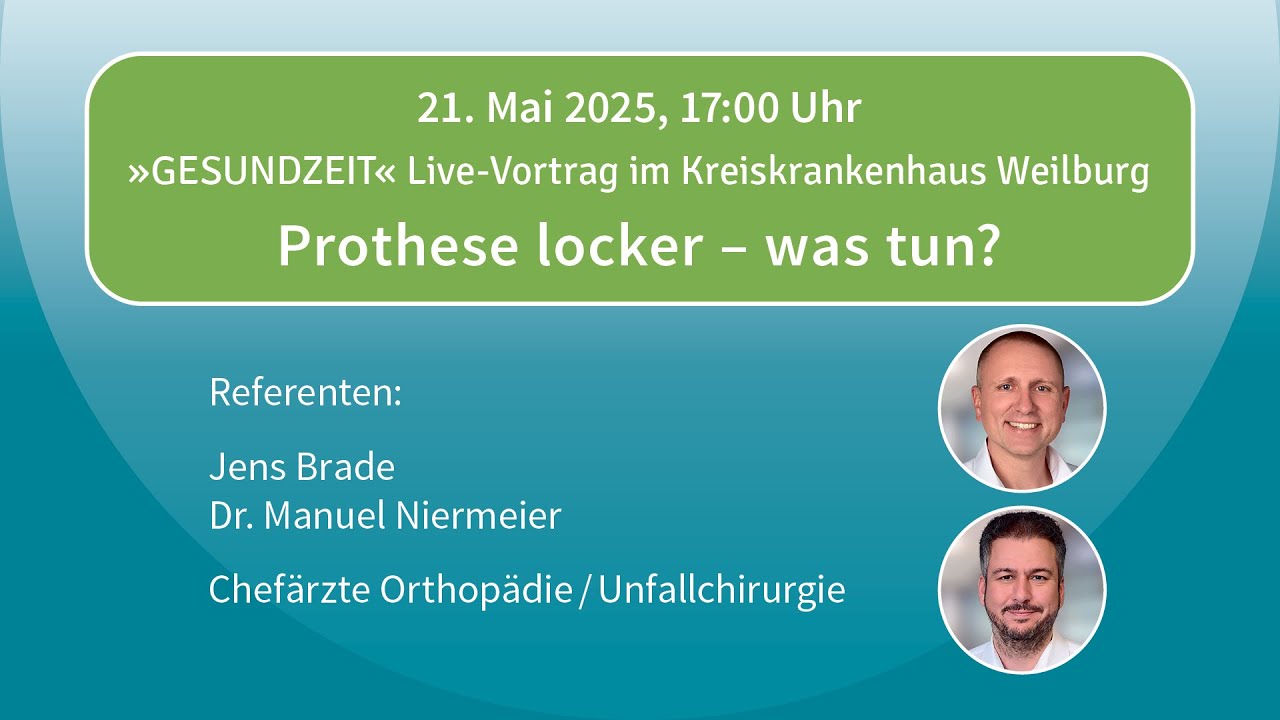 Prothese locker - was tun?