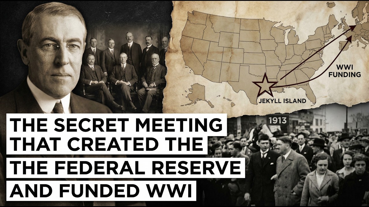 The Secret Meeting That Created the Federal Reserve — And Funded WWI