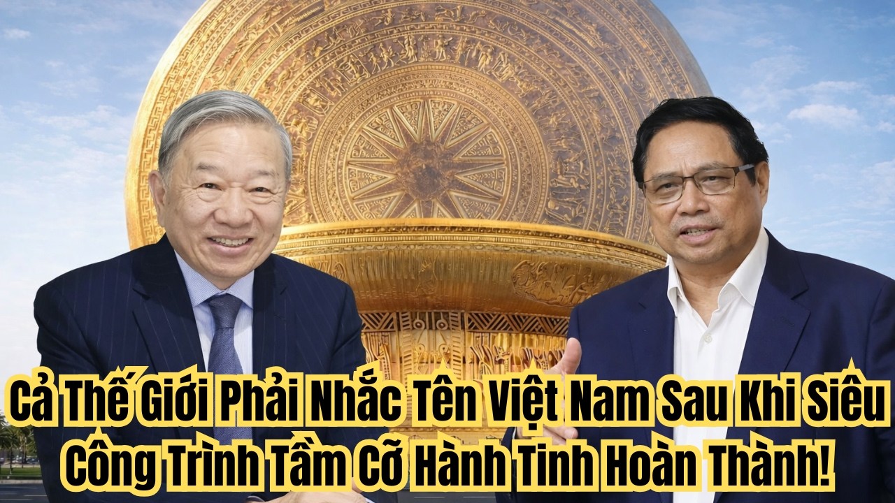Cả Thế Giới Phải Nhắc Tên Việt Nam Sau Khi Siêu Công Trình Tầm Cỡ Hành Tinh Hoàn Thành!
