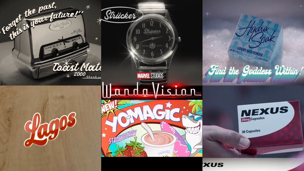 Marvel Studios WandaVision | All Commercials from each Episodes | Cosmic BEYONDER