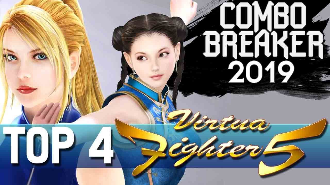 Virtua Fighter 5 - Combo Breaker 2019 TOP 4 [1080p/60fps]