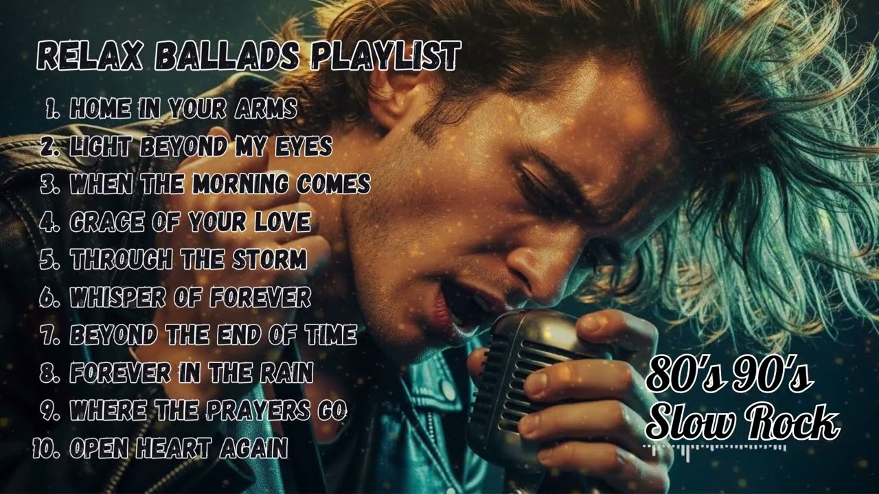 Relax Ballads Playlist | 80s 90s Slow Rock Love Songs (Remastered Collection)