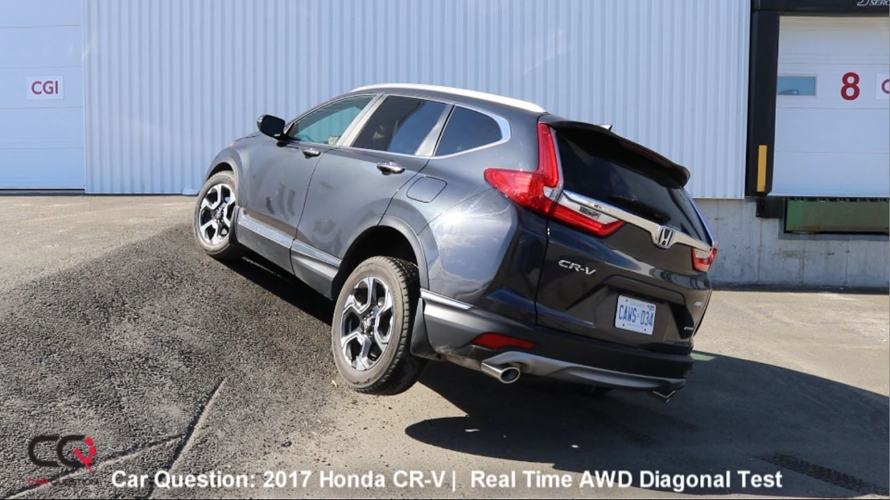 Real Time AWD Diagonal Тест 2017 Honda CR-V | Наиболее полный обзор: Часть 6/8