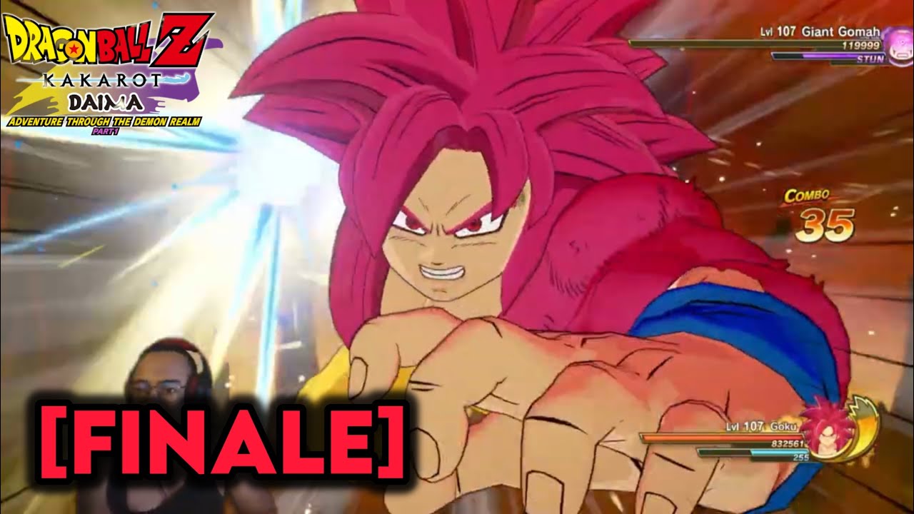Новый SS4 Гоку в DLC-финале DBZ KAKAROT DAIMA