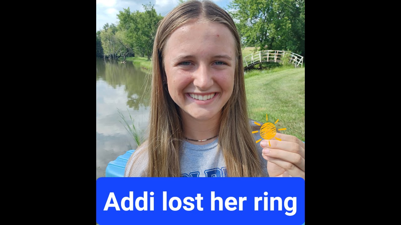 Addi lost her ring in the water. Can I find it with the Manticore metal detecting?