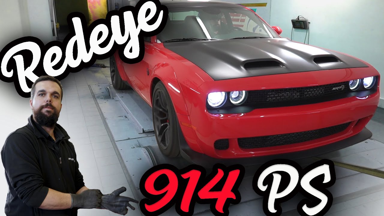 Geigercars - Dodge Challenger Hellcat Redeye Leistungssteigerung auf 914 PS😱!