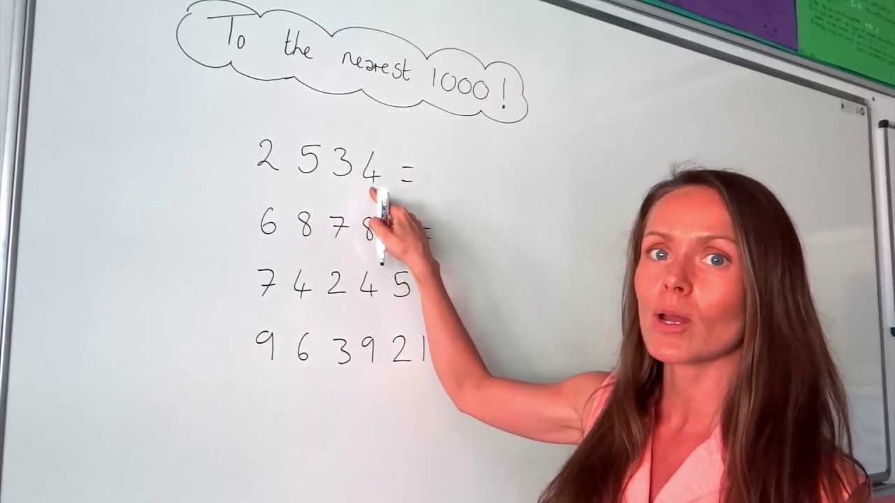 The Maths Prof: Rounding to the nearest 1000