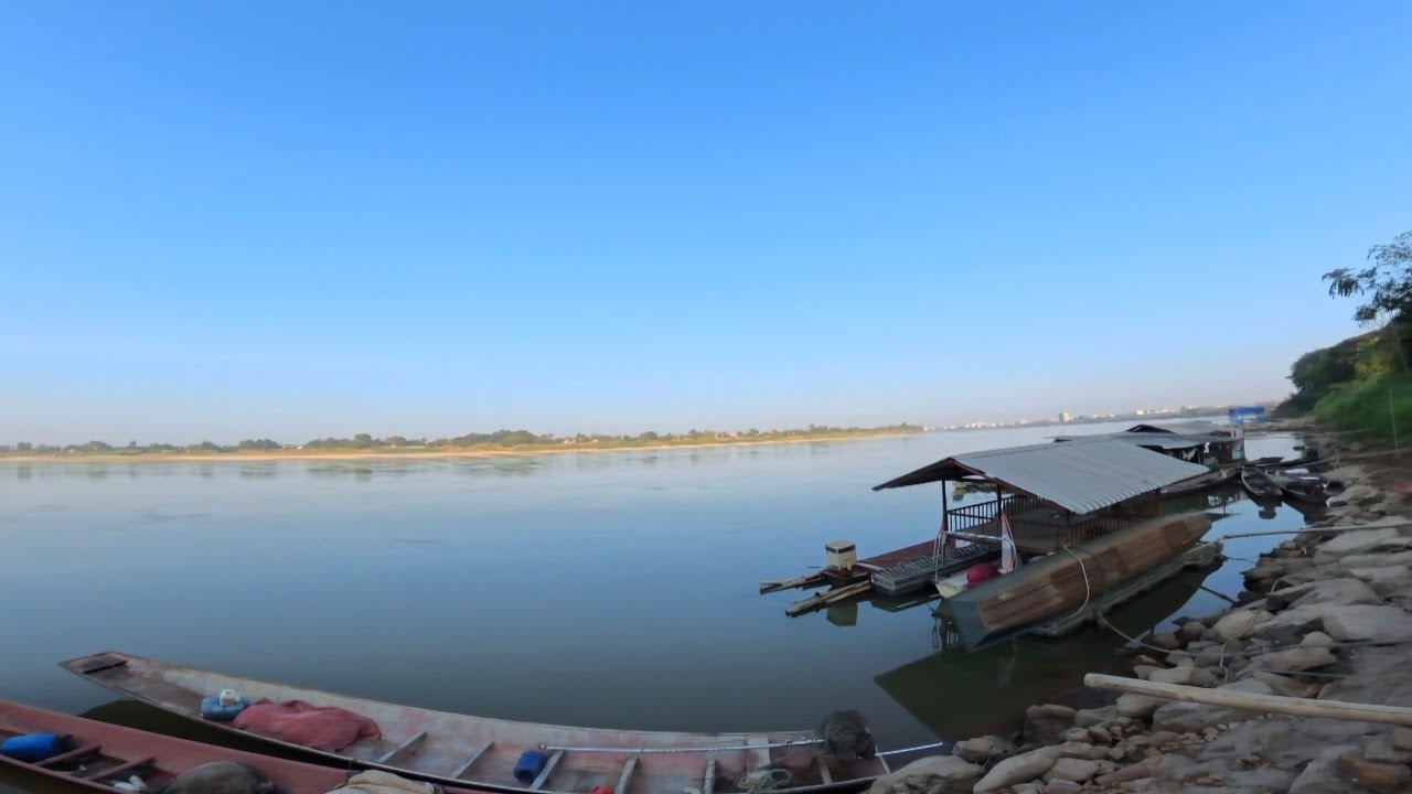 LAOS || Mekong Riverbank || Lost in the Roads of Vientiane || 10 Feb 2026 @ 7am
