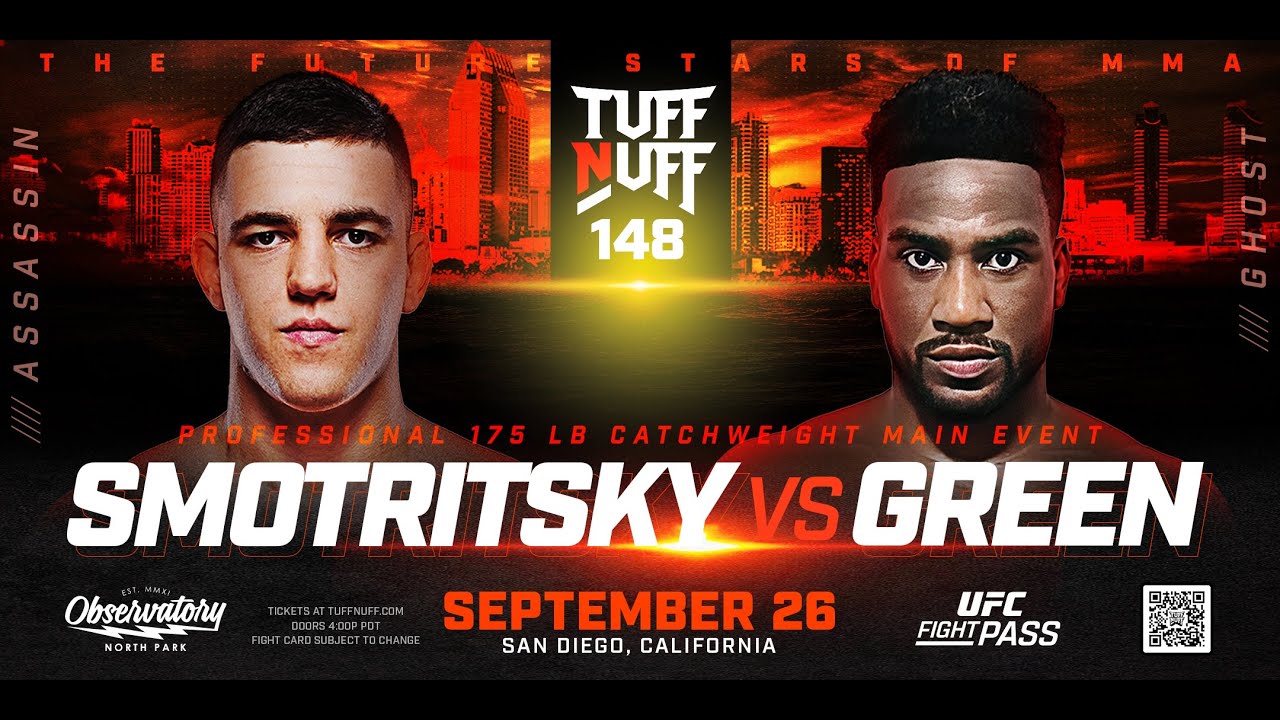 Tuff-N-Uff 148 Shimon Smotritsky vs Troy Green
