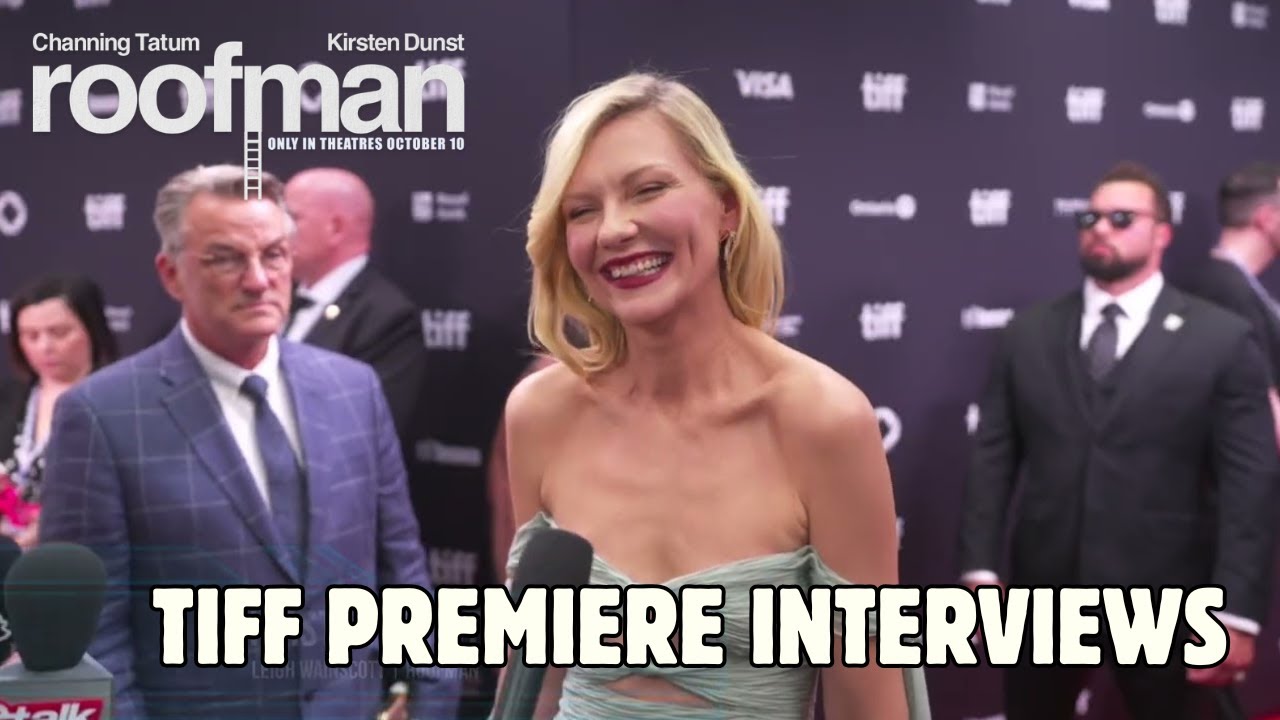 Roofman - TIFF Premiere Interviews | The cast of 