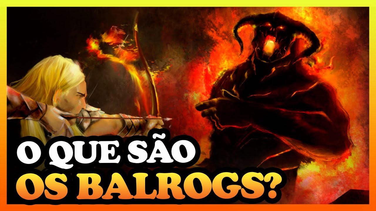 OS BALROGS DE MORGOTH E SEU CAPIT&Atilde;O GOTHMOG