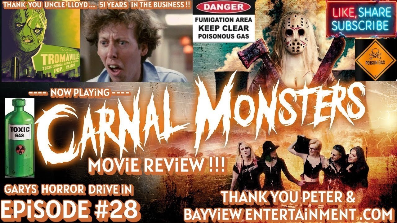 #Horror #BluRay #Movie #Review .... CARNAL MONSTERS (2021) .... | Post-Apocalyptic-Horror !!!!