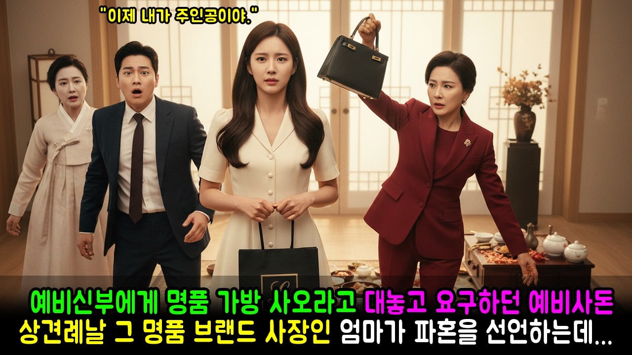 예비신부에게 명품 가방 사오라고 대놓고 요구하던 예비사돈, 상견례날 그 명품 브랜드 사장인 엄마가 파혼을 선언하는데... | 반전사연 | 감동사연 | 노후사연 | 막장사연