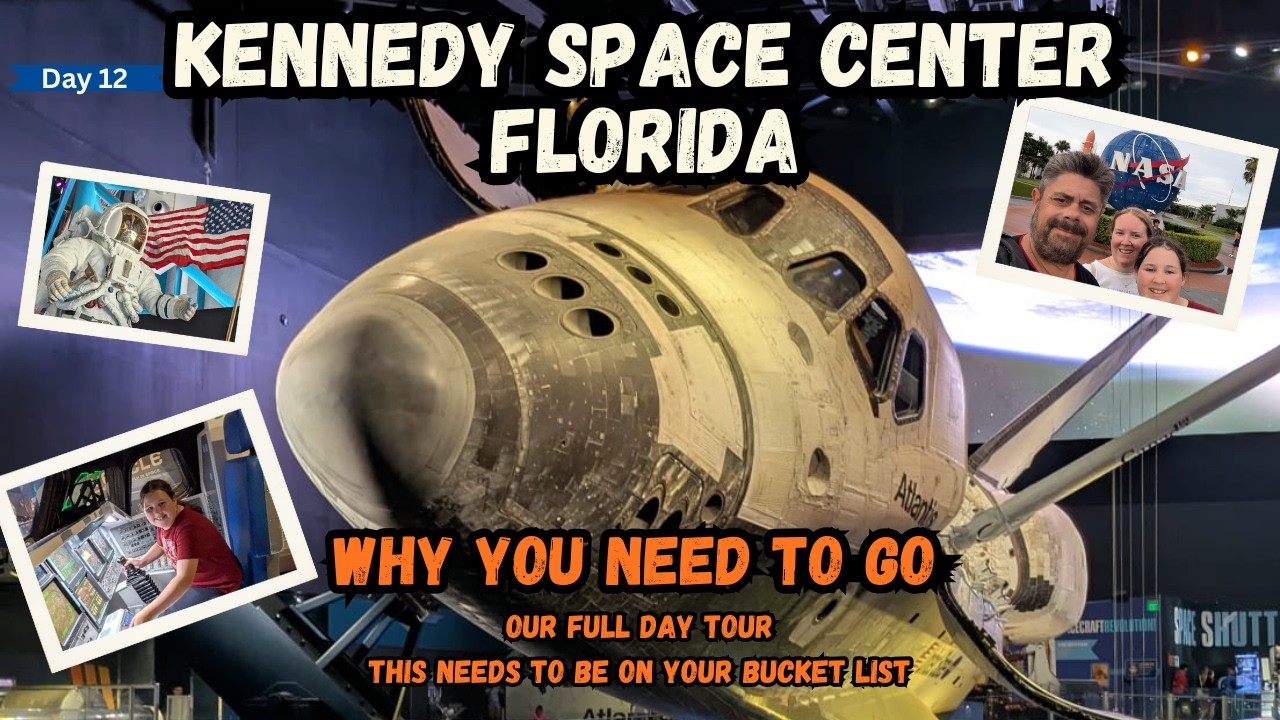 Kennedy Space Center TOP things you NEED to do / Florida Vlog 2025