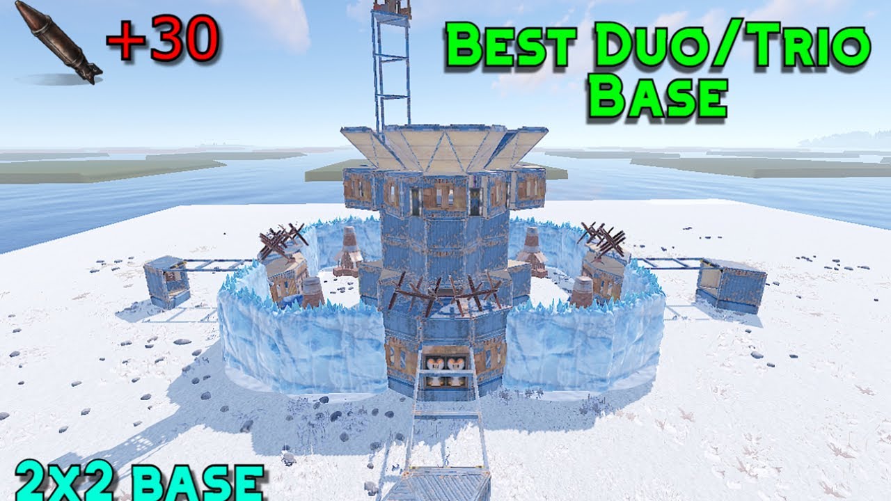 LA MEJOR BASE PARA DUO/TRIO EN RUST / Rust Base Design 2024