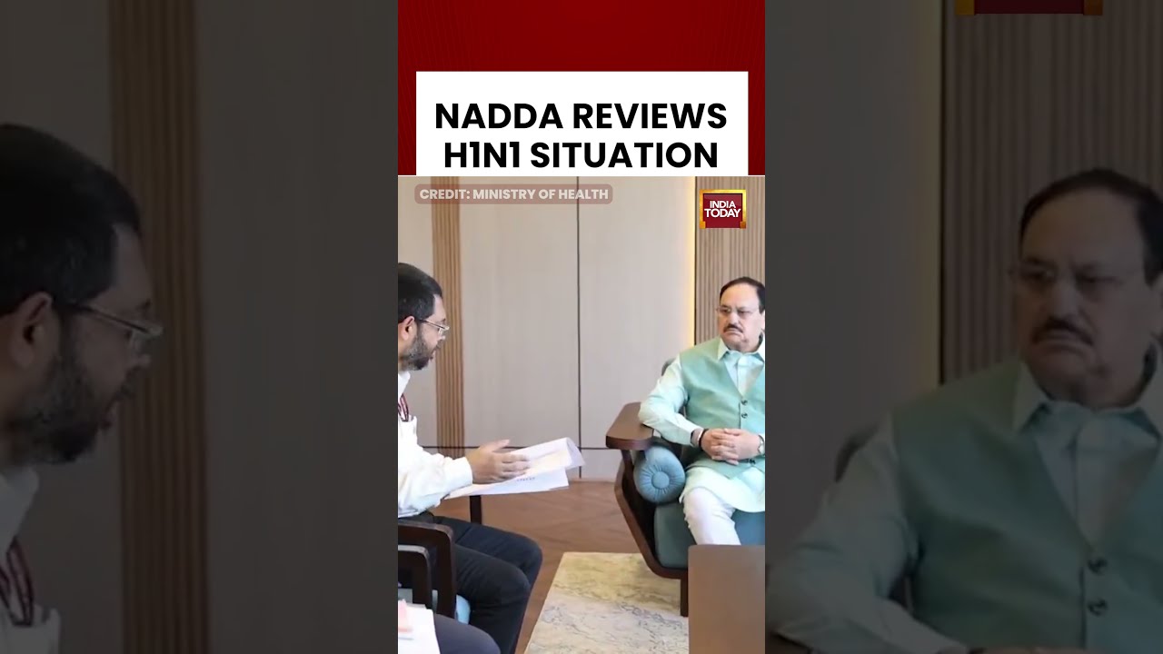 Delhi H1N1 Situation: Health Minister JP Nadda Chairs Key Review Meeting | H1N1 News