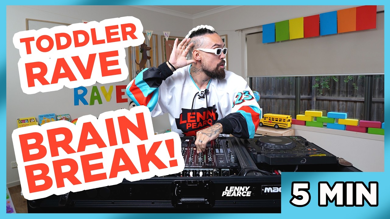 5 Minute Toddler Brain Break | High Energy Dance Party