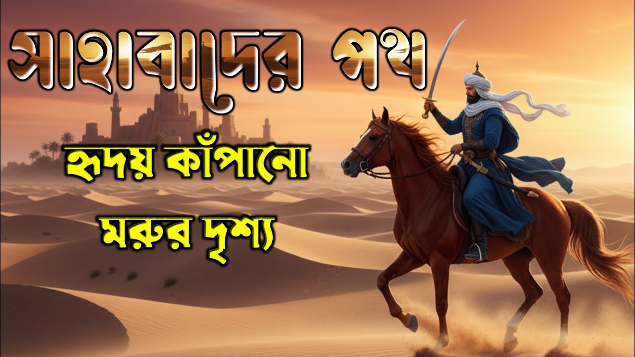 🎧 সাহাবাদের পথে আলো – ইসলামিক হালাল গজল | Sahabader Pothe Alo | Bengali Islamic Naat 2025 suno.ai
