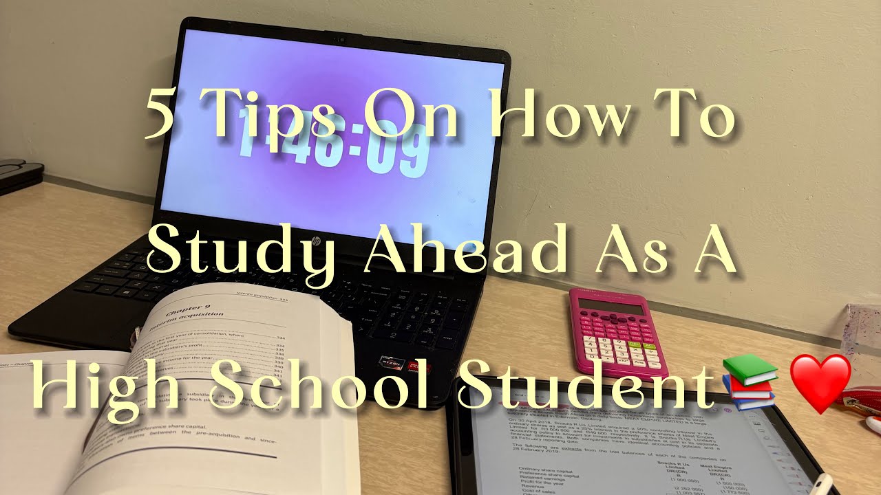 The Secret Top Students Do Not Tell You? Studying Ahead; Let Me Show You How 📖🖇️🤍