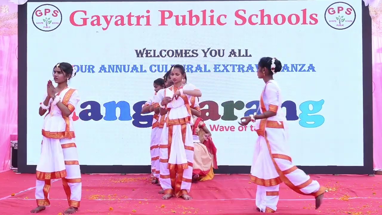 Sarswati Vandana Dance Performance | Gayatri Public School | Rang Tarang - Annual Function 2026