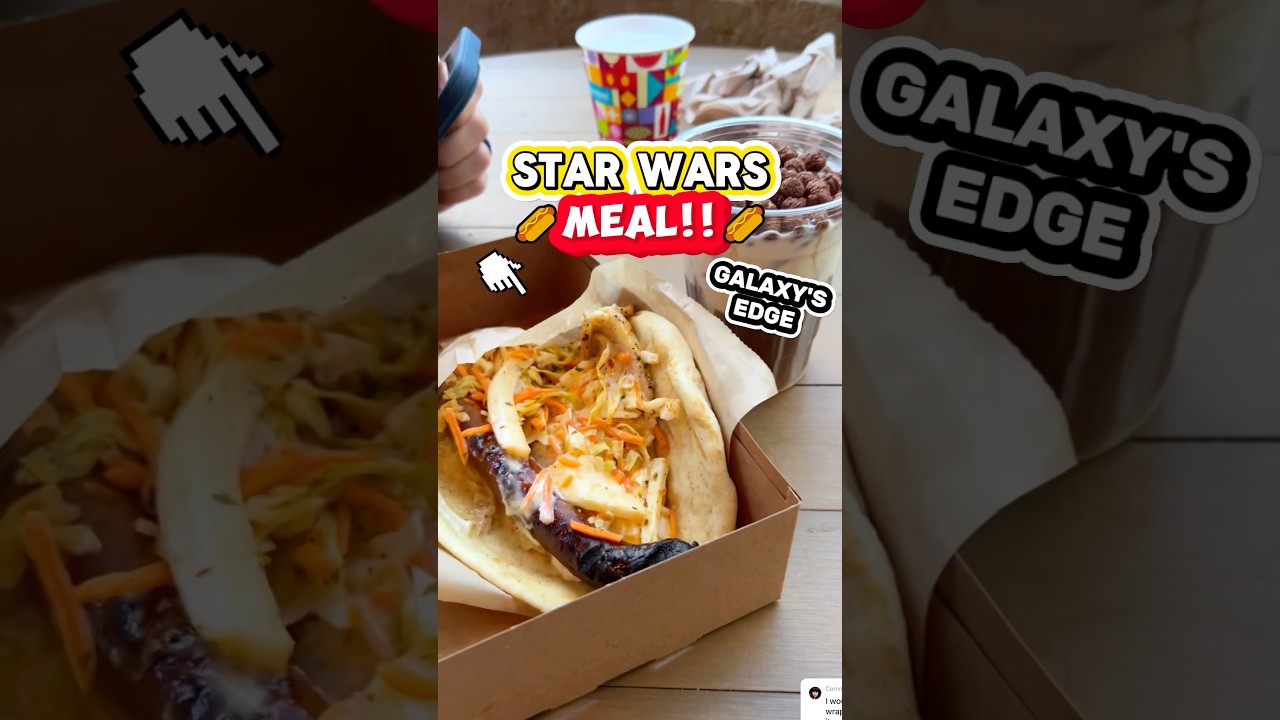 Star Wars Lovers MUST TRY! 😵🌭 (Disney&rsquo;s Galaxy&rsquo;s Edge Food)
