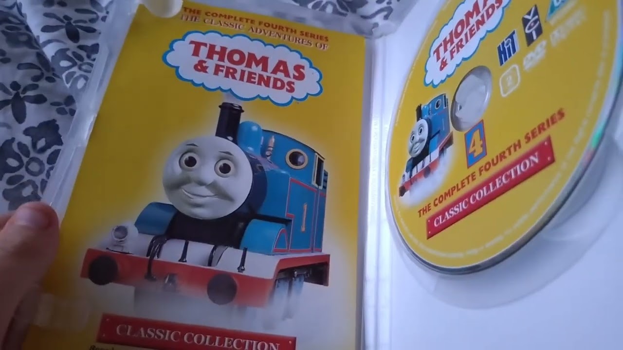 my updated thomas and friends DVD collection