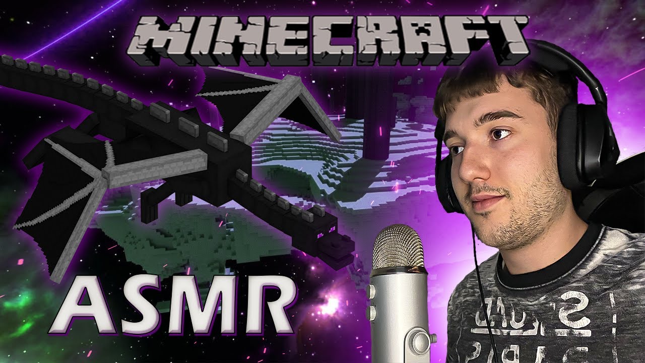 ASMR Minecraft | Je combat L'ENDER DRAGON