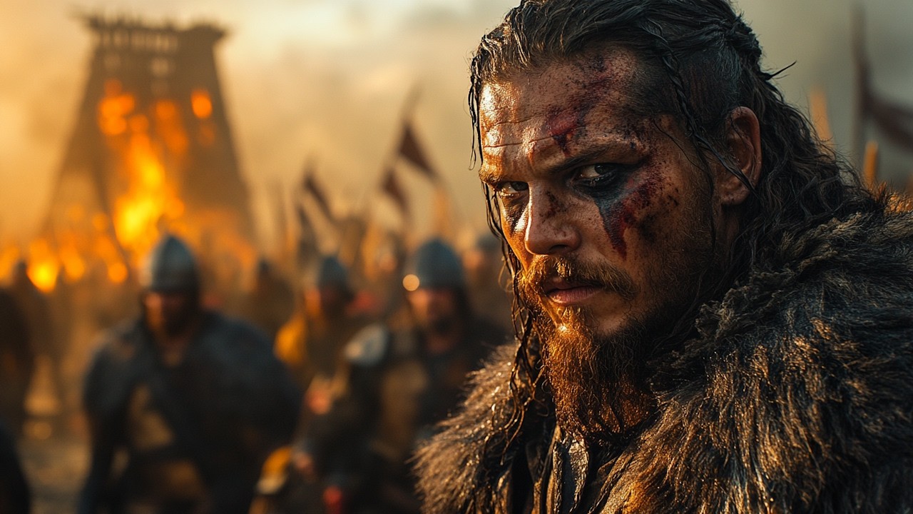 SCORCHED EARTH – Viking War March Through Fire & Ash | Cinematic Viking Music & Burned Visuals ⚔️