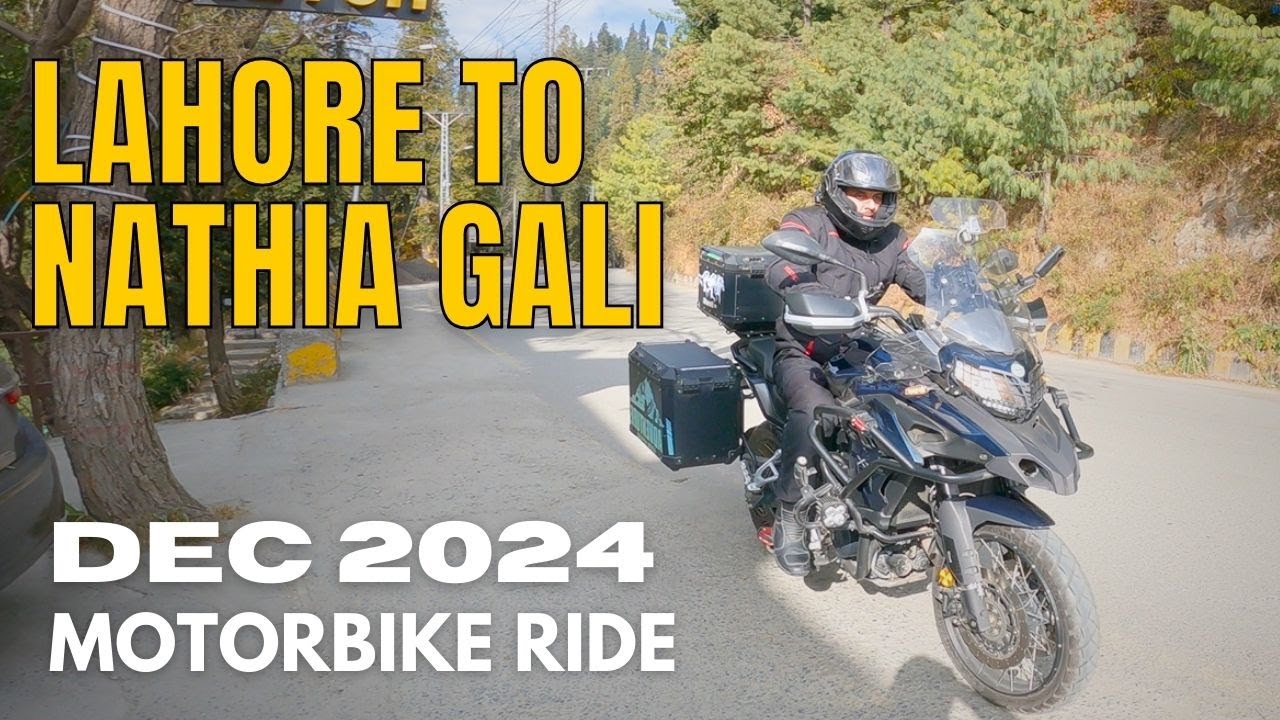 Lahore to Nathia Gali on Motorcycle Ride | Autumn in Nathiagali | Epic Motorcycle Ride