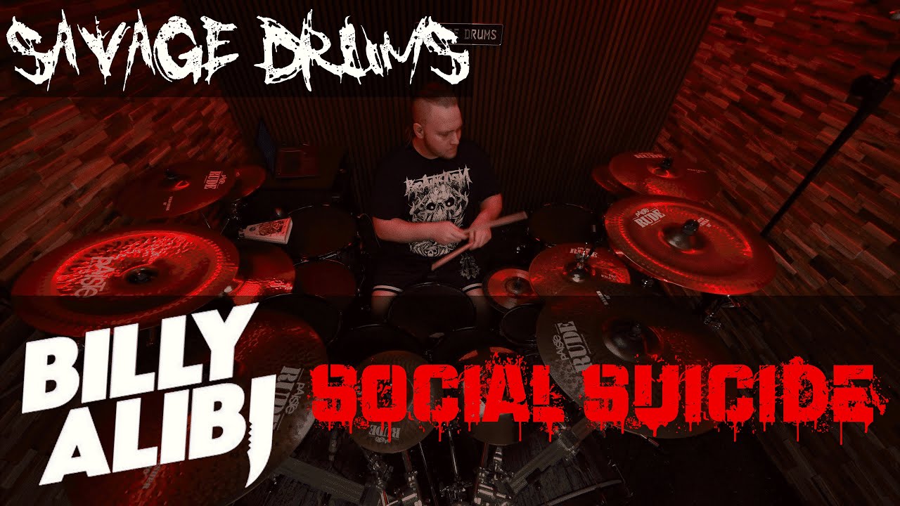 Billy Alibi - Social Suicide - Drum Cover