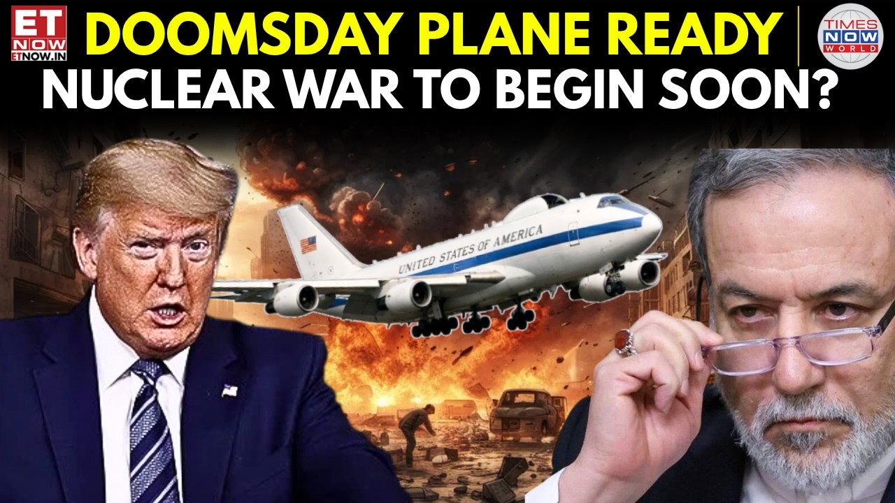 Военная тревога? &laquo;Самолет судного дня&raquo; в воздухе: Трамп делает последнее предупреждение Ирану | E...