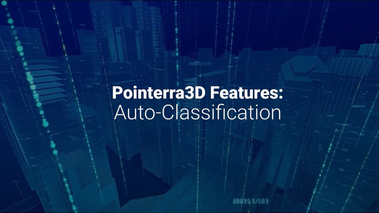 Pointerra3D Features - Auto-Classification