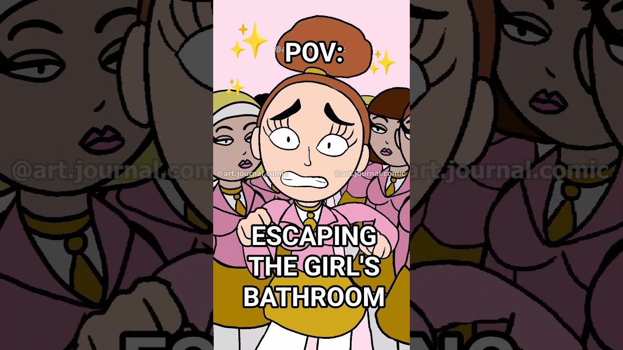 POV: You Just Wanted to Pee but the Girls&rsquo; Bathroom is a Full-On Makeup Concert 🎤💄🚪