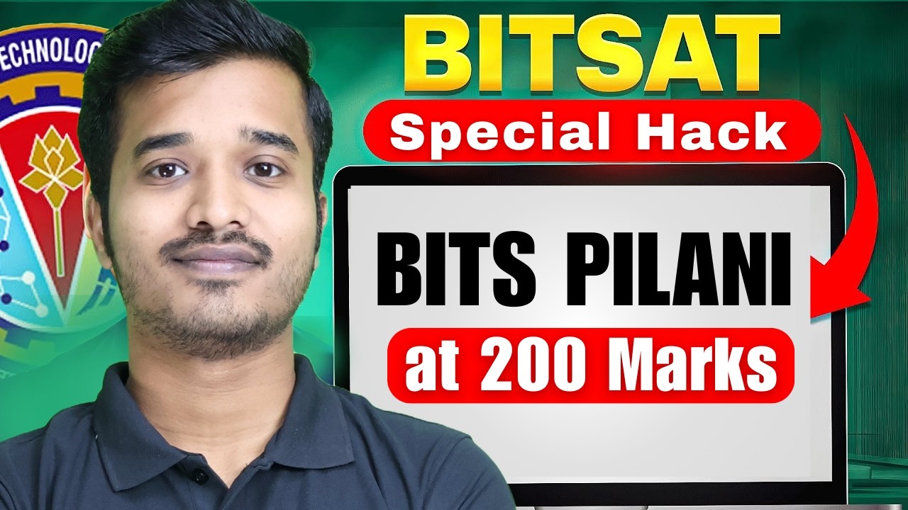 Can you get BITS Pilani at 200 Marks? Minimum Marks Required in BITSAT 2026 | BITSAT 1st Attempt