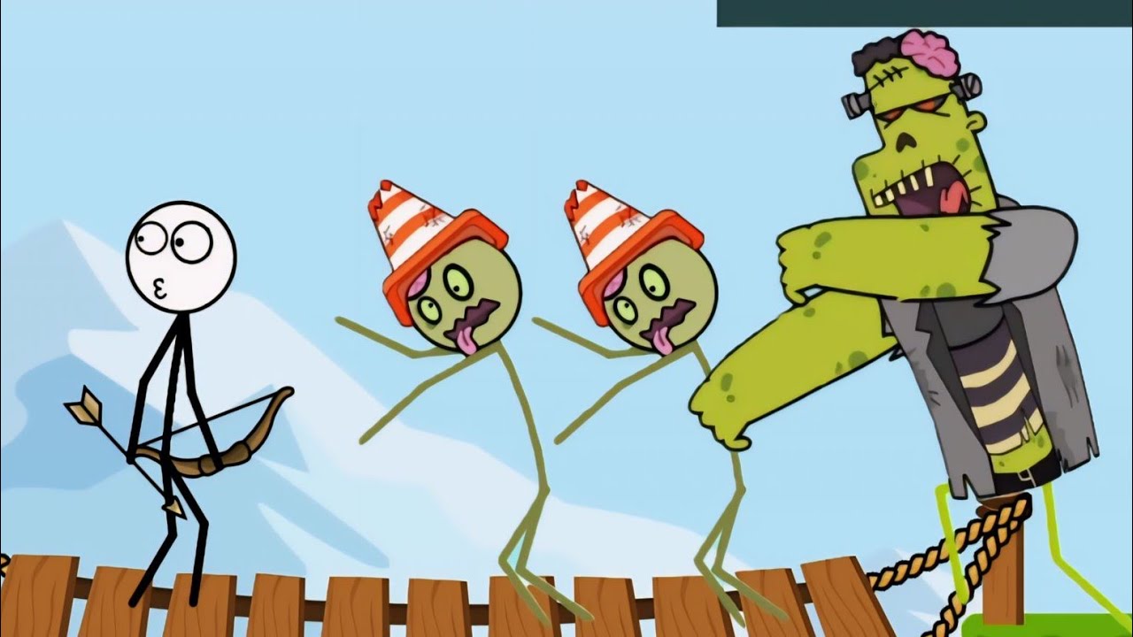 Stick Shot - Weegoon New Game - Gameplay Walkthrough Android - Stickman Vs Zombie - All Levels 74-80