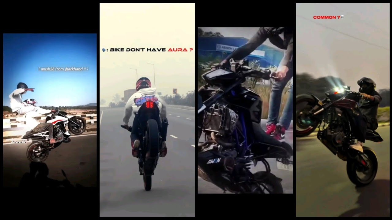 Boy's ATTITUDE RIDER's 😎 PRO RIDEr'S ❌ HEAVY STUNTs⭕ STUNTS RIDERS🖤KTM🧡R15💜NS200❤️DUKE