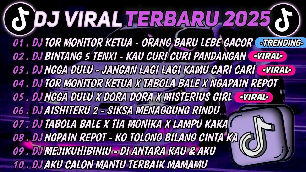 DJ TIKTOK TERBARU 2025🎵DJ TOR MONITOR KETUA - ORANG BARU LEBE GACOR🎵DJ BINTANG 5 TENXI || FULL ALBUM
