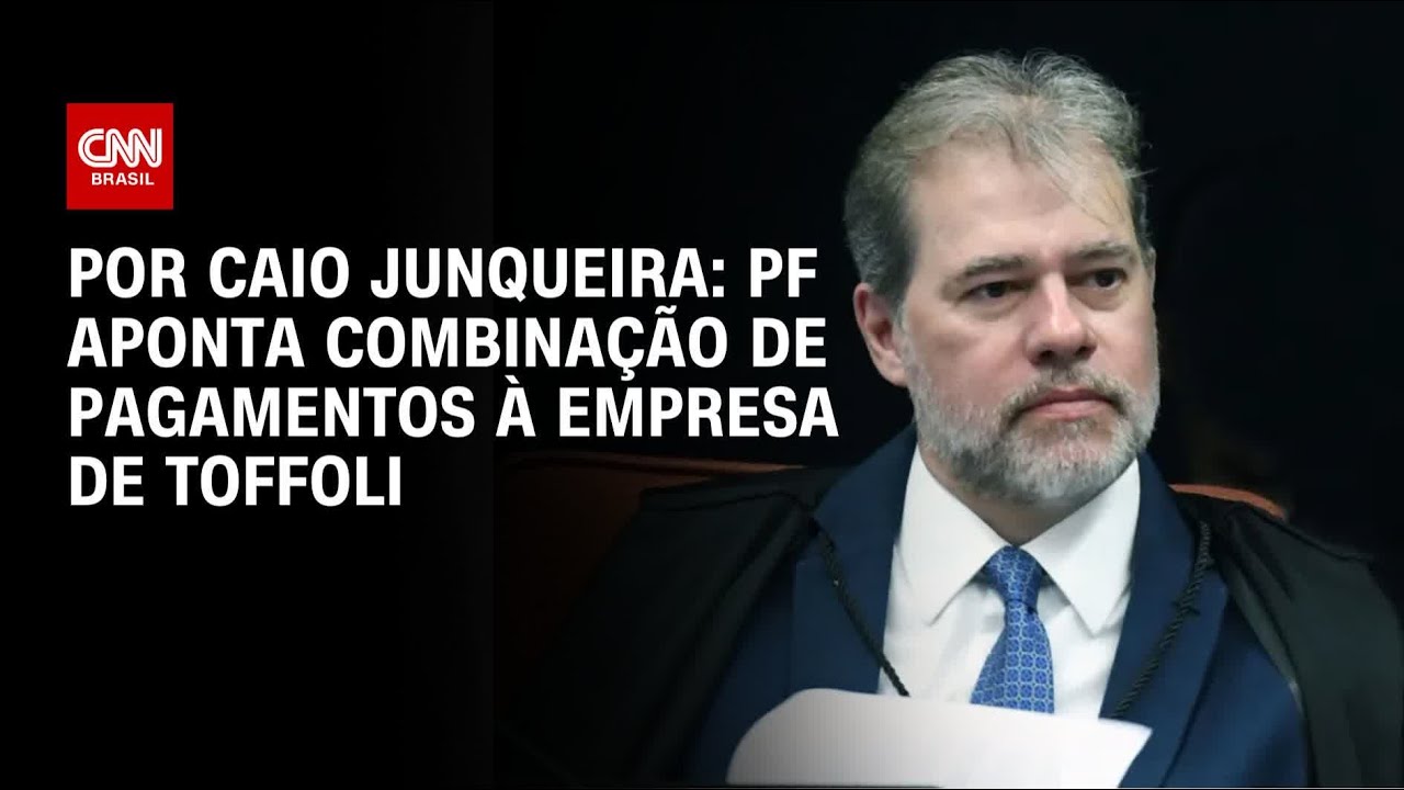 PF aponta combinação de pagamentos à empresa de Toffoli em mensagens | LIVE CNN
