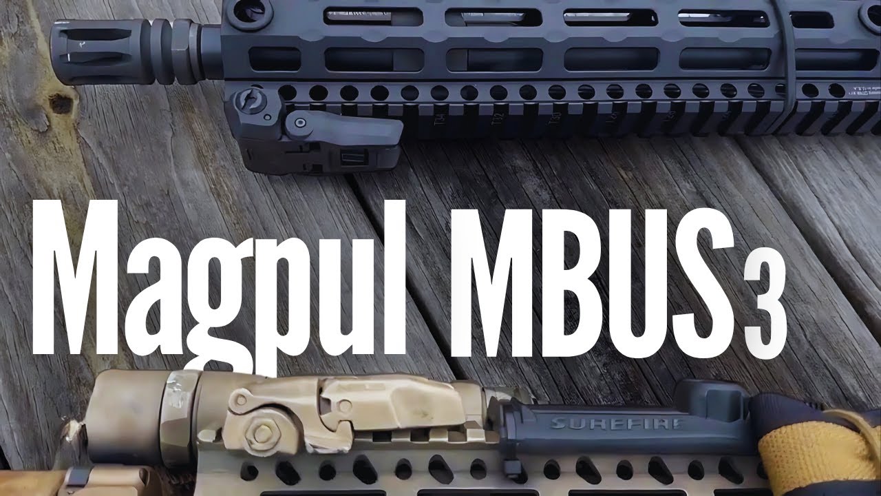 Обзор Magpul MBUS 3 | Совершенство резервного прицела