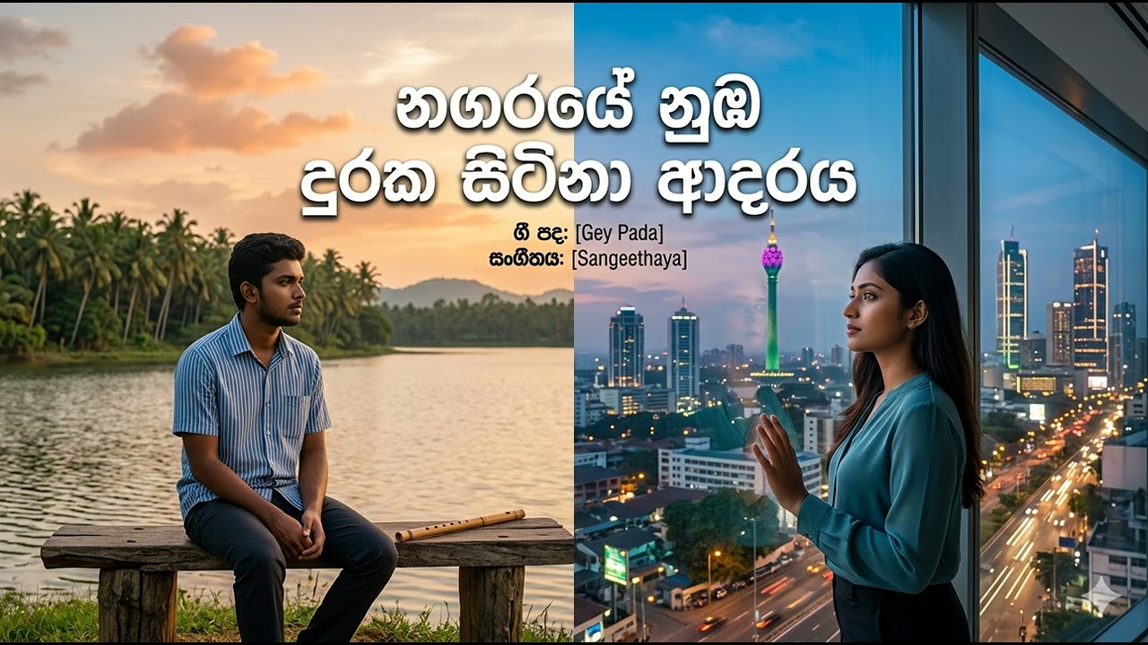 නගරයේ නුඹ (Nagaraye Nuba) | Official Lyric 